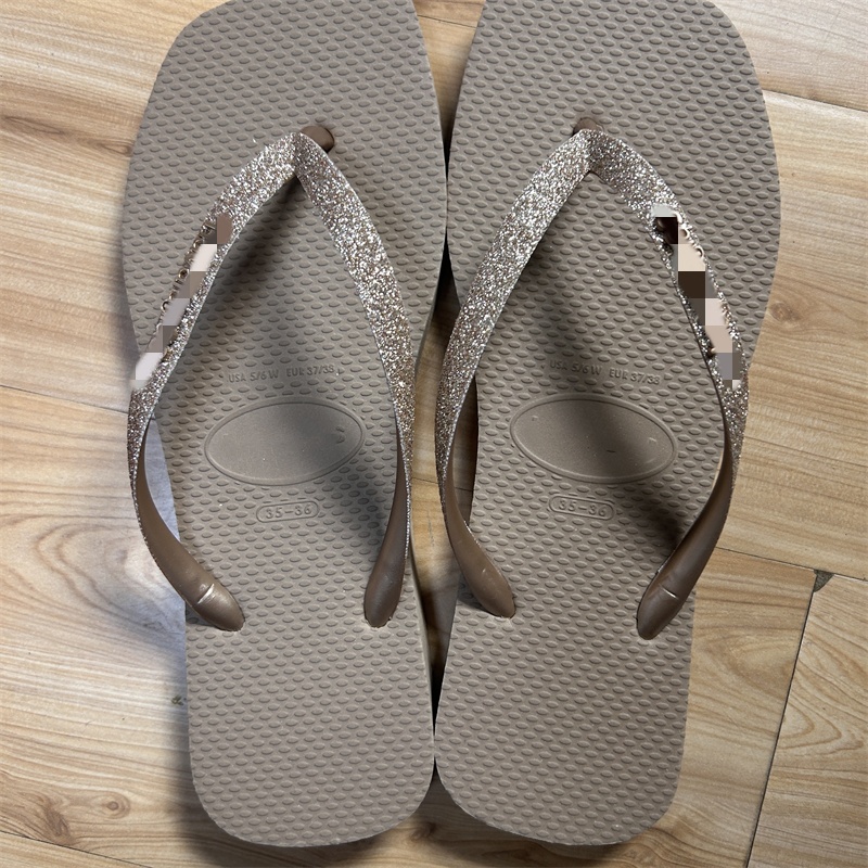 rubber flip flops