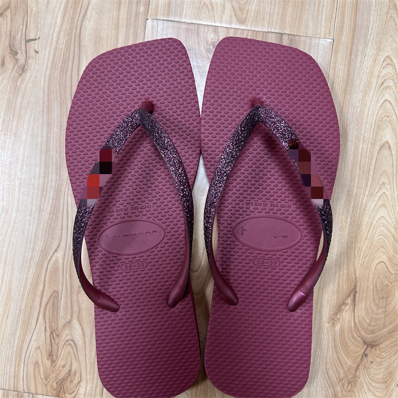 rubber flip flops