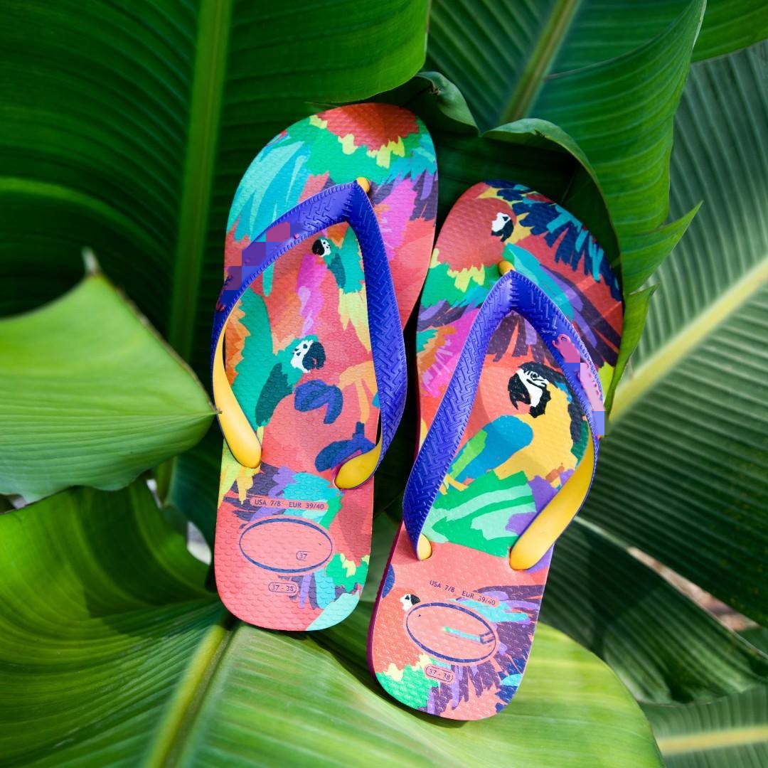 rubber flip flops