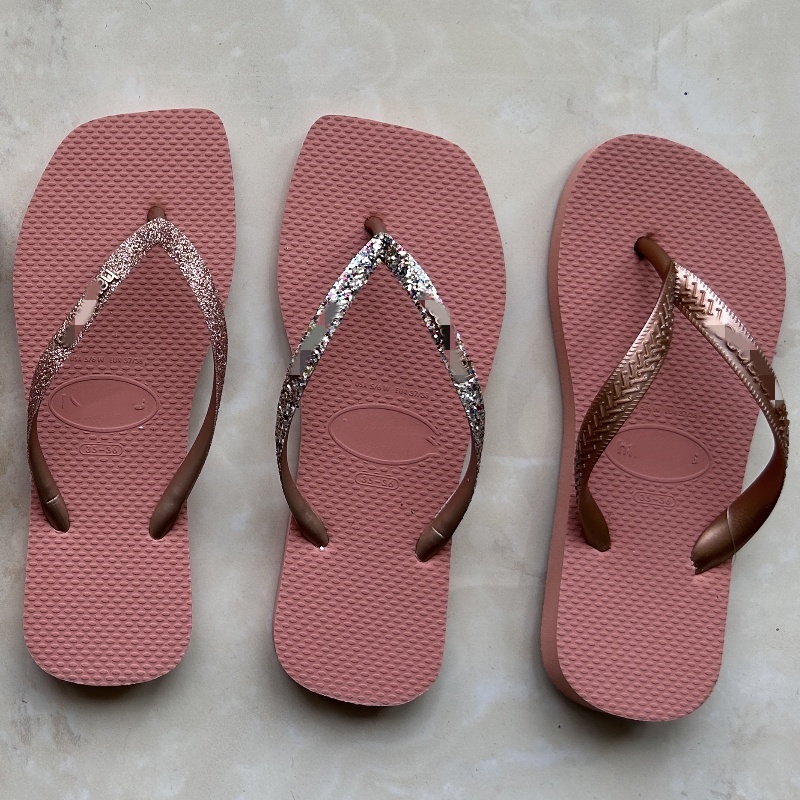 rubber flip flops