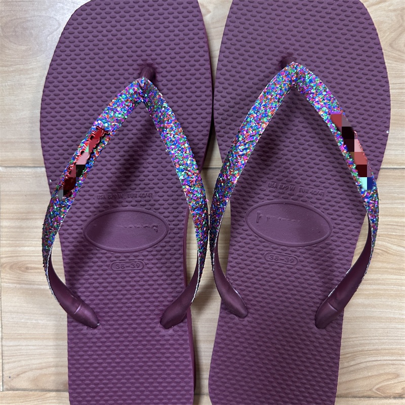 rubber flip flops